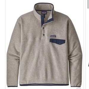 NWT Patagonia Synchilla Snap-T Fleece Pullover in Oatmeal Heather (size XL)